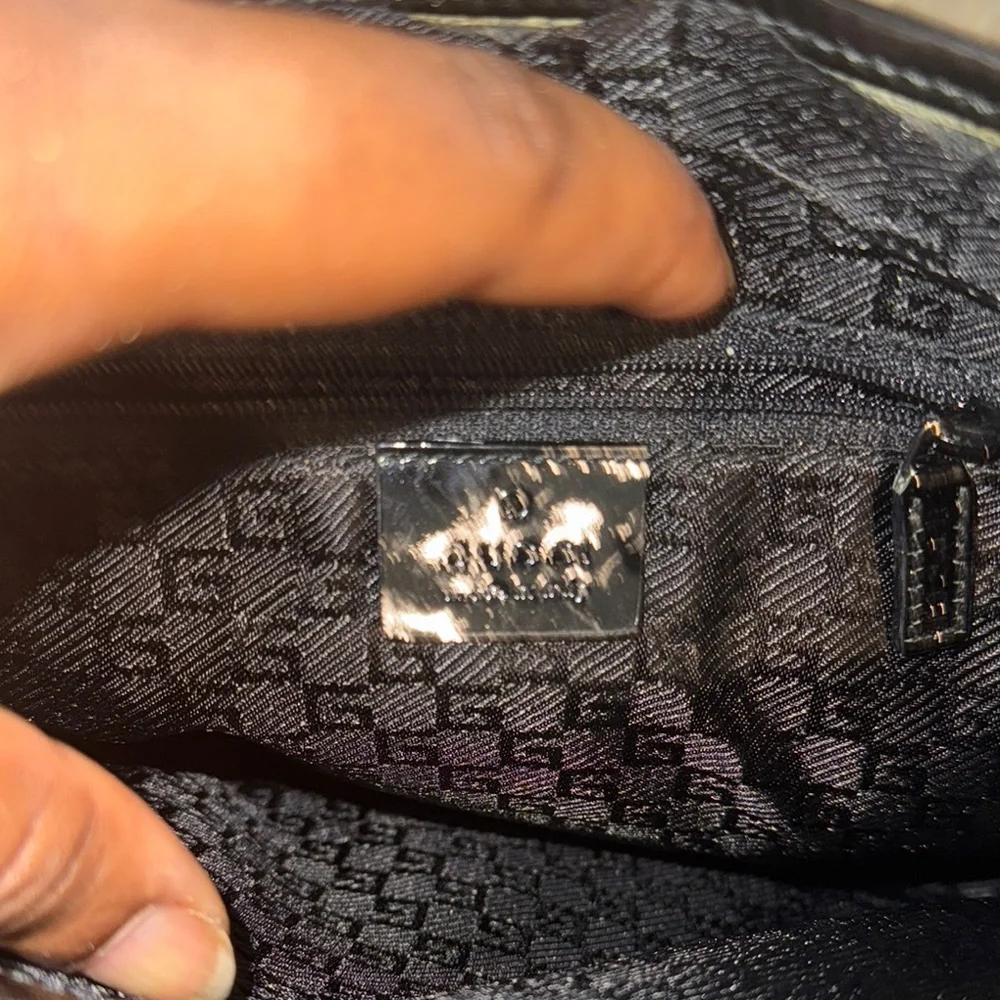 Authentic Gucci Black LeatherJackie Shoulder Bag